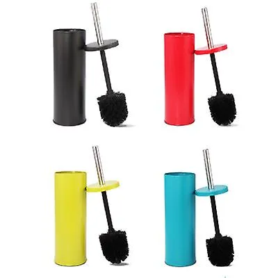 12.8*12.8*31cm orange Candy color toilet brush set toilet bathroom cleaning brush set AZ19498