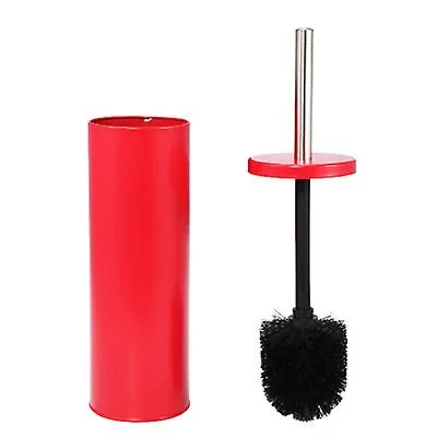 12.8*12.8*31cm red Candy color toilet brush set toilet bathroom cleaning brush set AZ19500