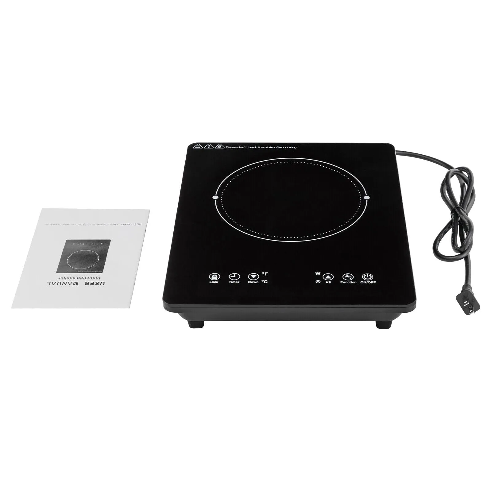 1800W Portable Digital Electric Induction Cooktop Countertop Stove Burner Cooker