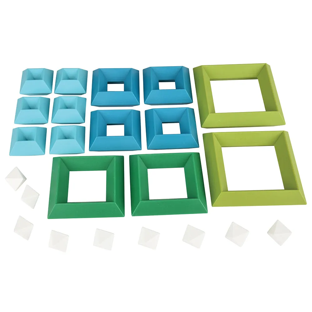 3D Stacking Puzzles for Shapes & Spatial Skills