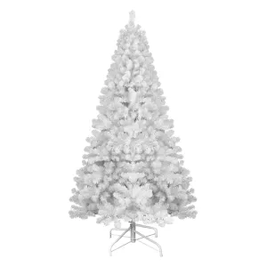 7.5ft PVC White Christmas Tree ,Environmentally Friendly Fireproof Artificial Christmas Tree