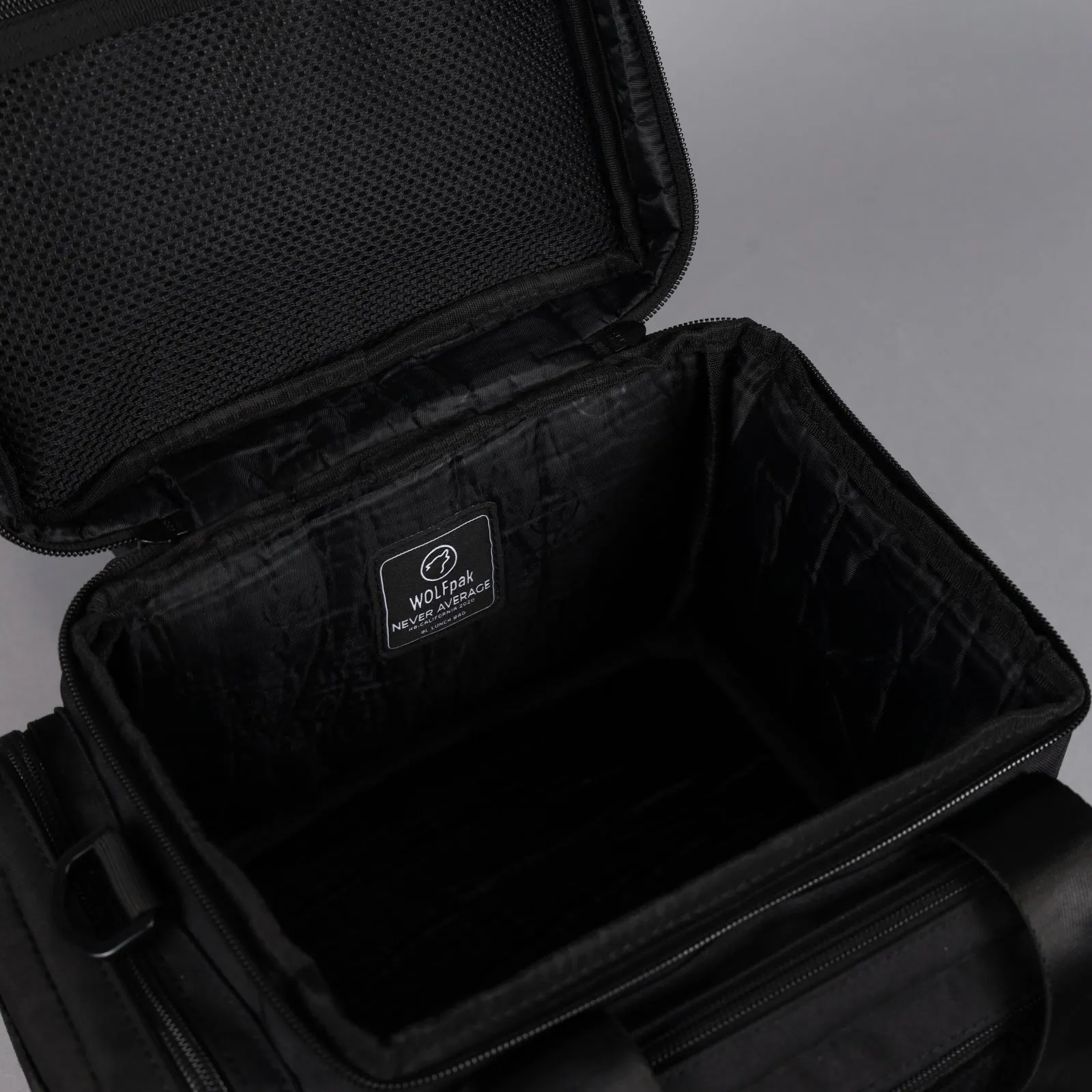 9L Alpha Black Mini Tactical Lunch Box