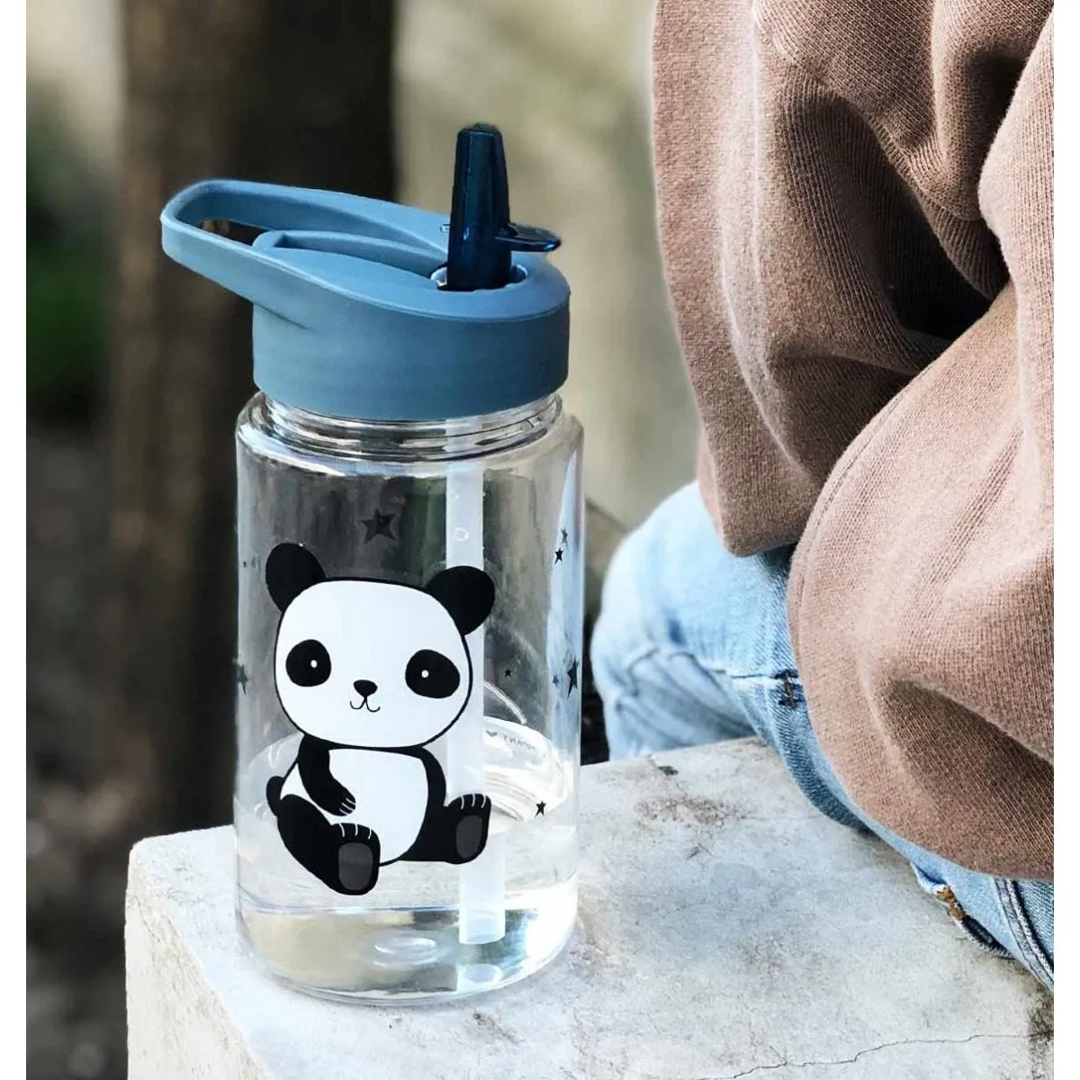 A Little Lovely Company Drink Bottle Panda