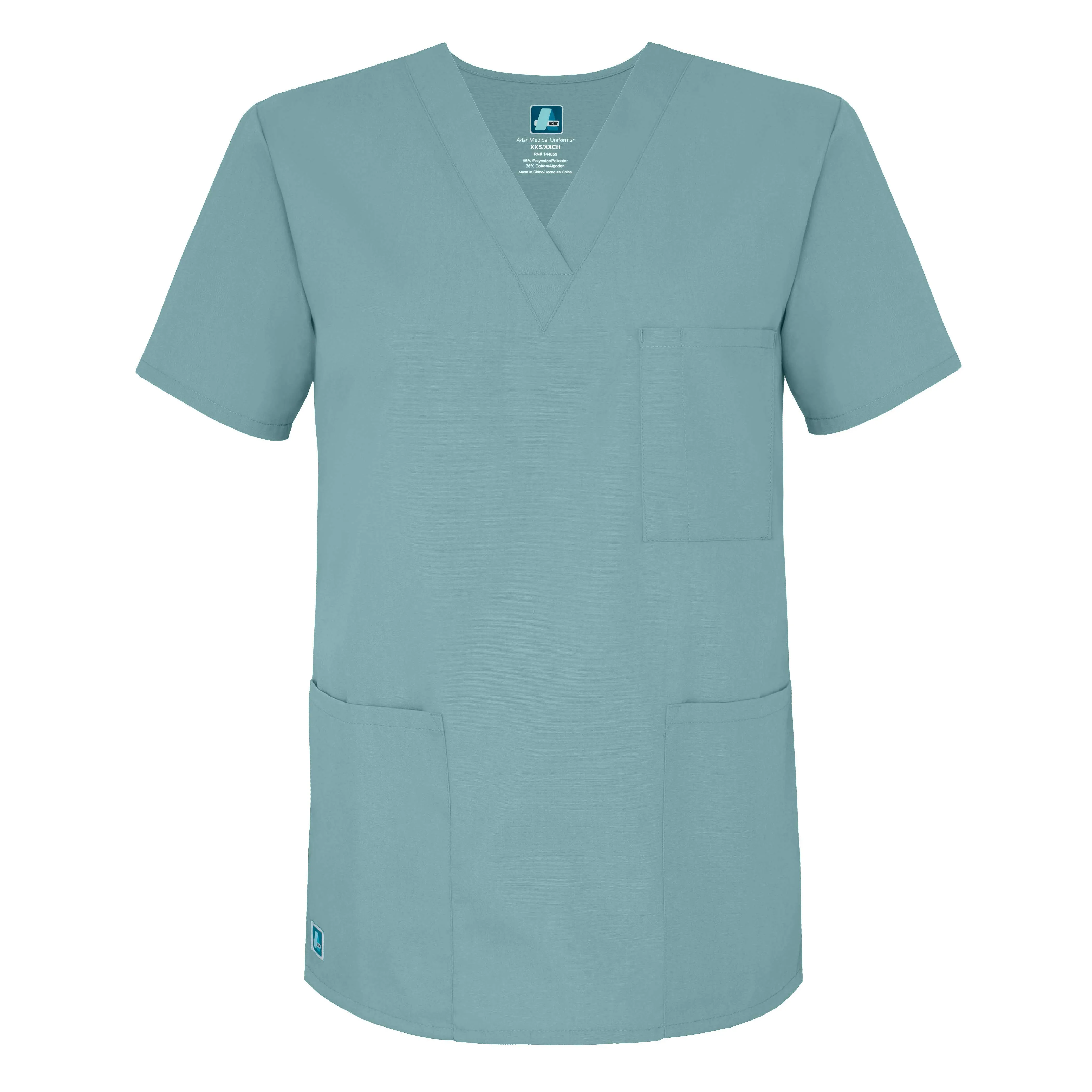 Adar Unisex V-Neck Scrubs Top - 601