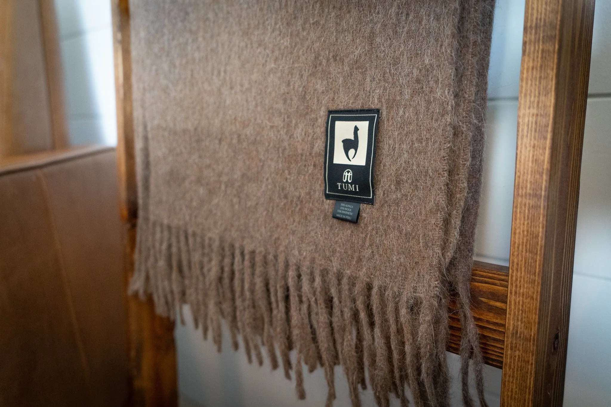 Alpaca Wool Throw Blanket - Solid Colors by Alpaca Threadz