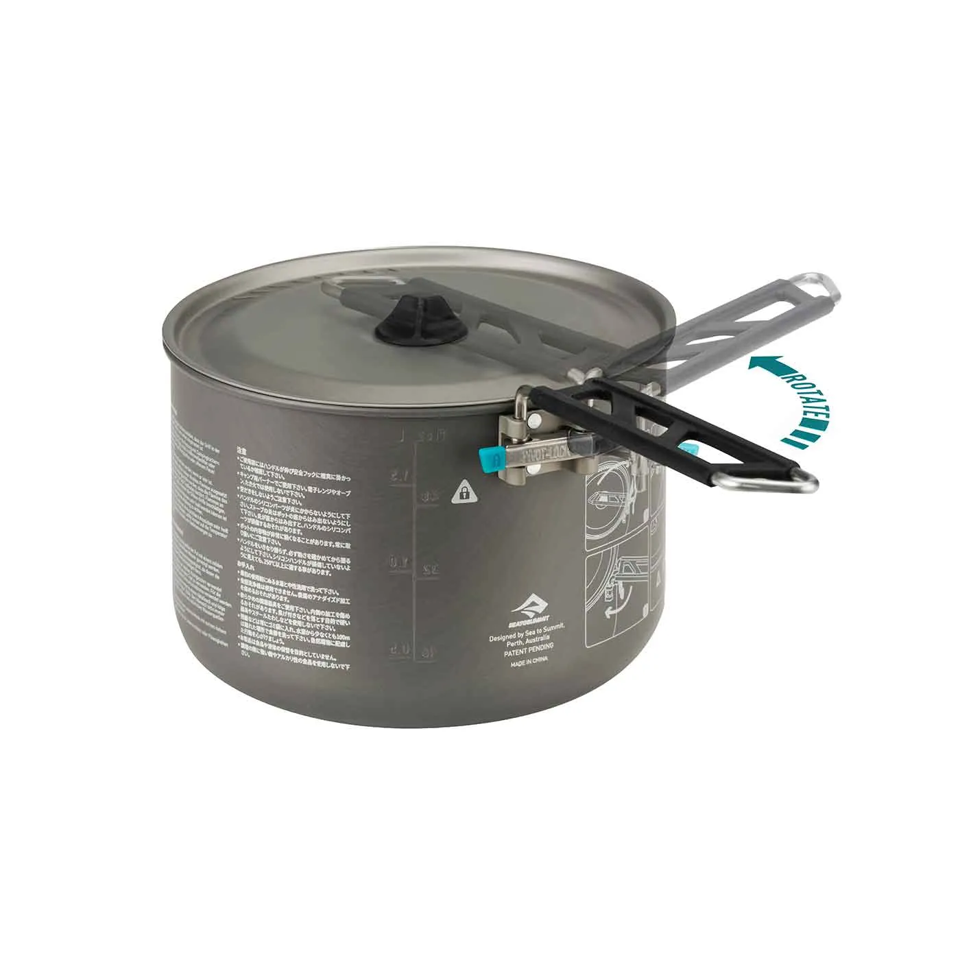 Alpha Pot 3.7L - Ultralight Camp Cooking Pot