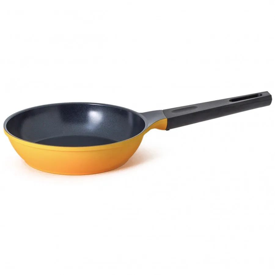 Amie 20cm Fry Pan Yellow Induction