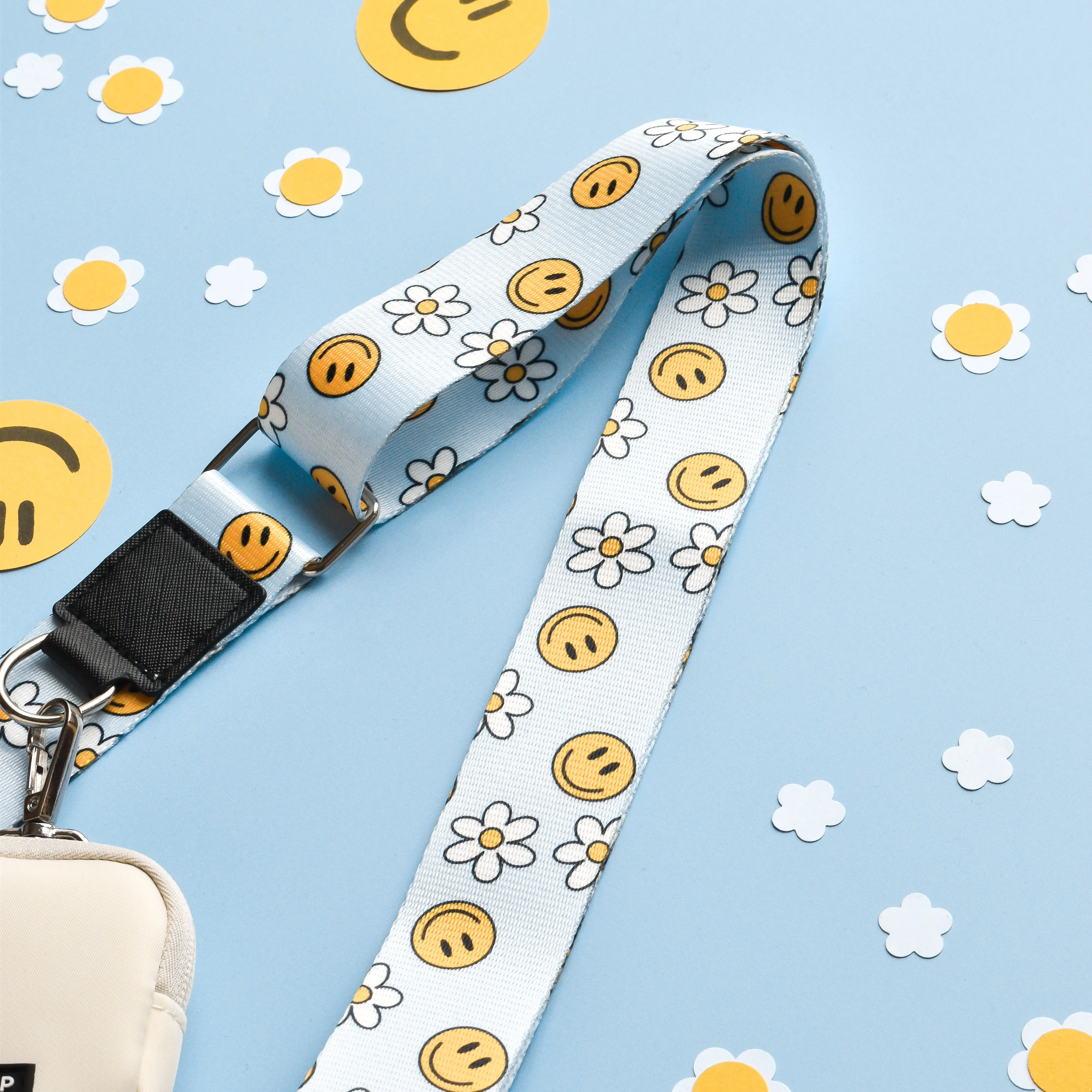 Bag Strap - Smiley Pawty Tent