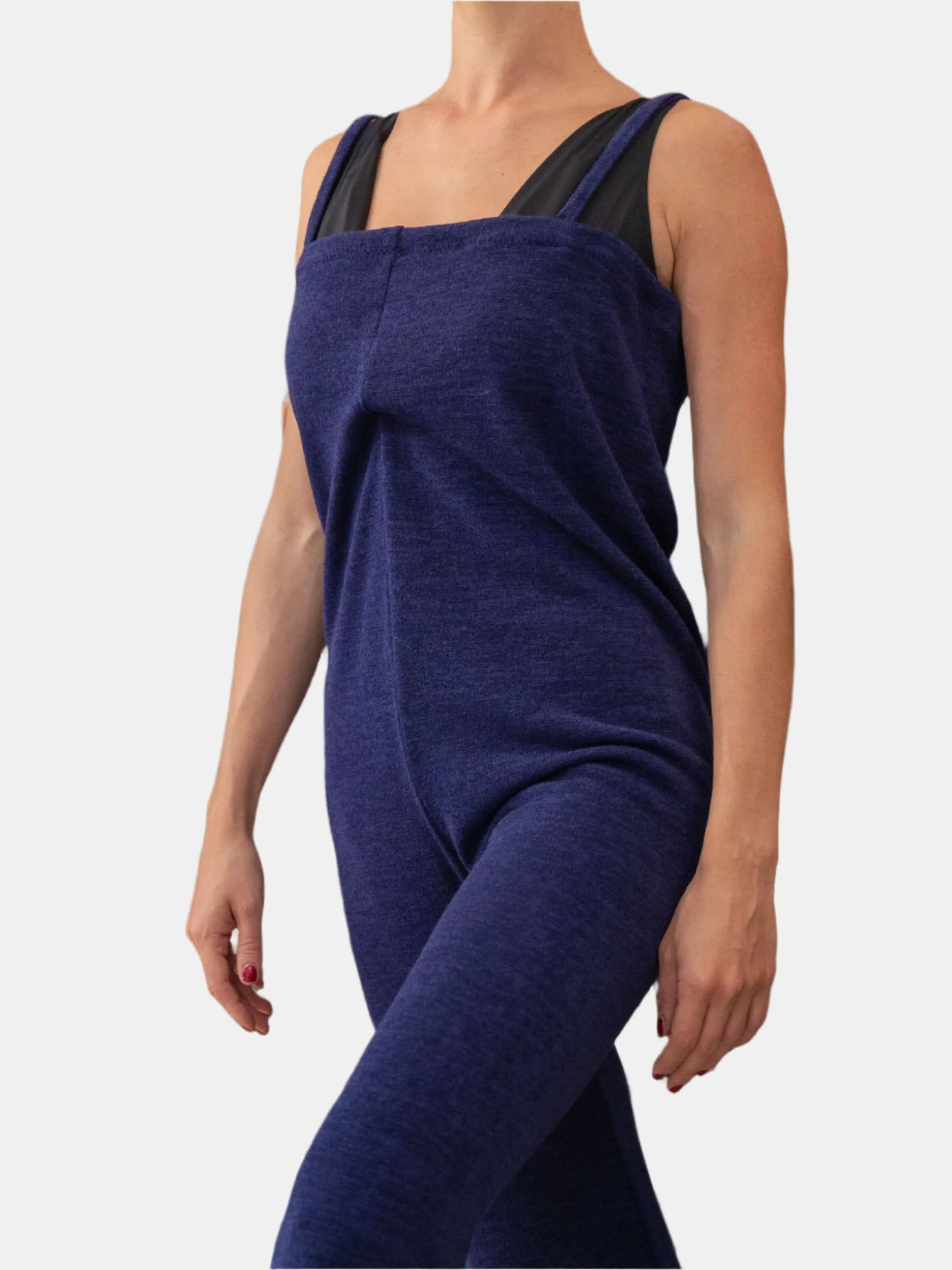 Blue Warm-up Dance Overalls MP5055