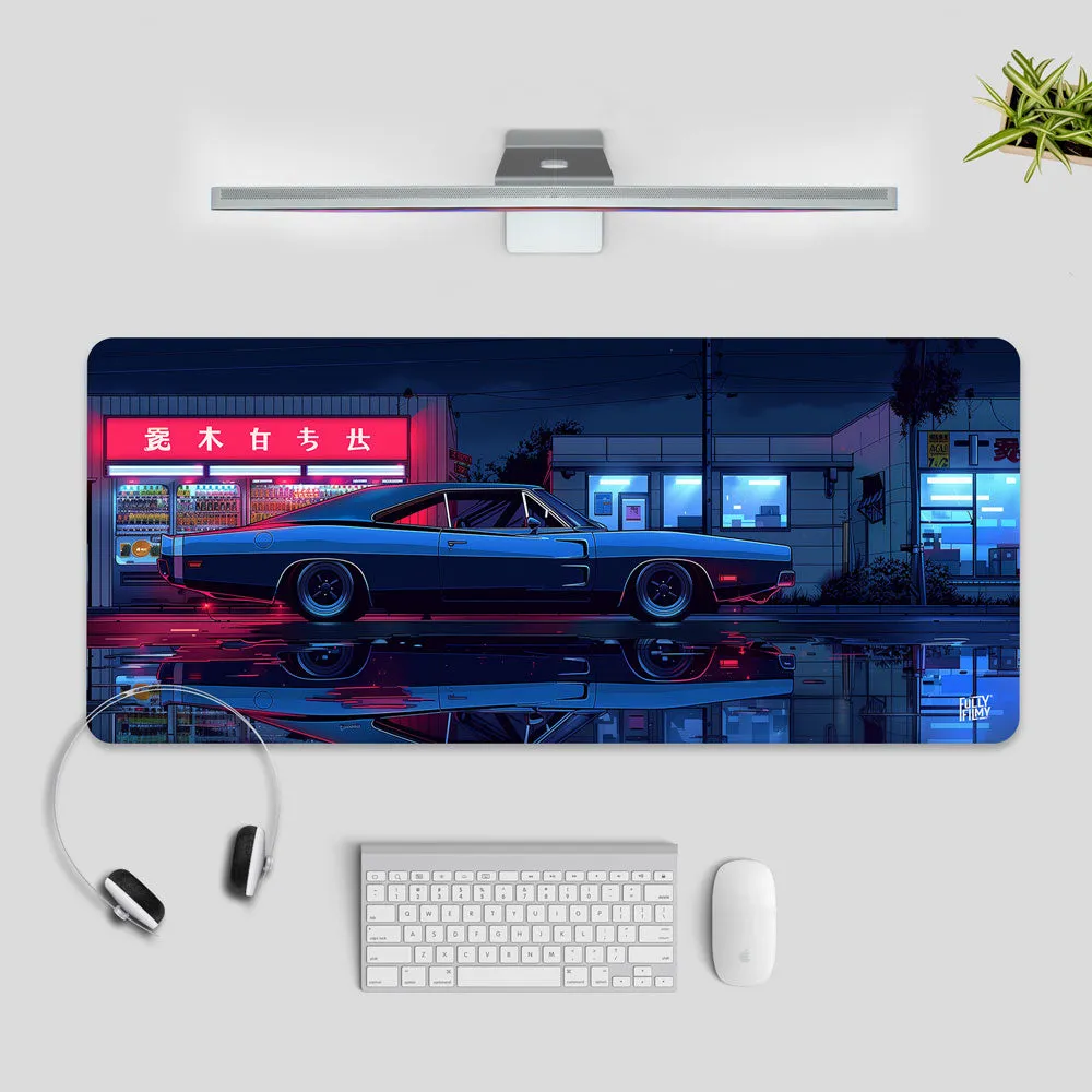 Challenger | Neon Dreams Desk Mat