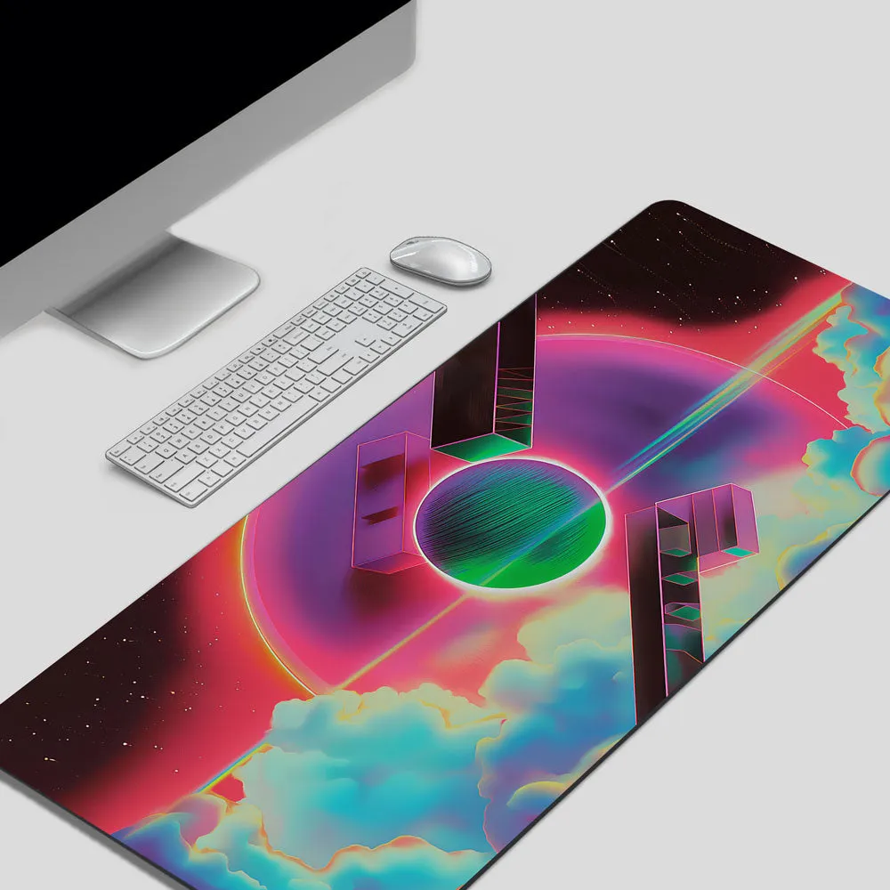 Clouds | Vaporwave Desk Mat