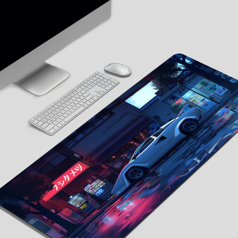 Countach | Neon Dreams Desk Mat