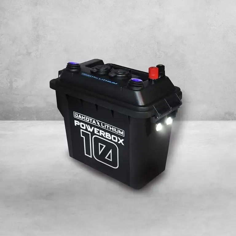 DAKOTA LITHIUM POWERBOX 10, 12V 10AH BATTERY INCLUDED 12V 3A Charger Included