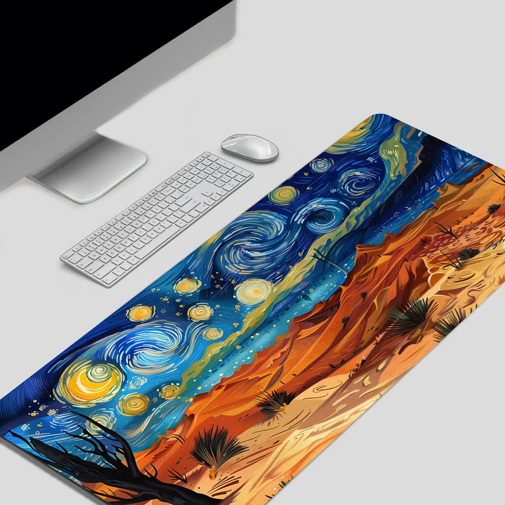 Desert | Starry Night Desk Mat