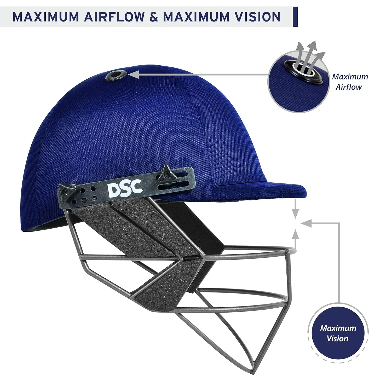 DSC Fort 44 Cricket Helmet