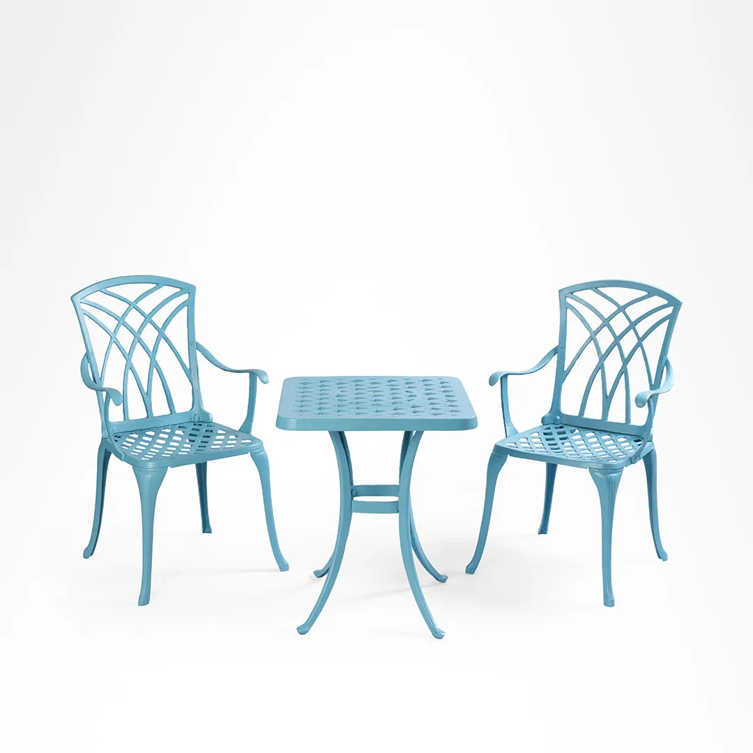 Ellis XX Cast Aluminium Table And Chair Set