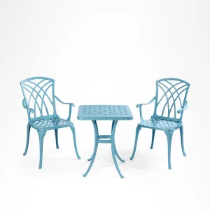 Ellis XX Cast Aluminium Table And Chair Set