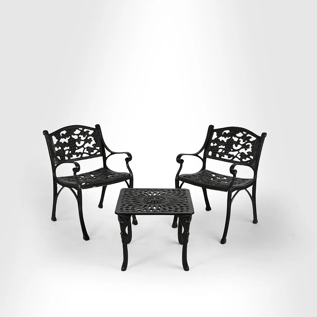 Ellis XXV Cast Iron Table And Chair Set