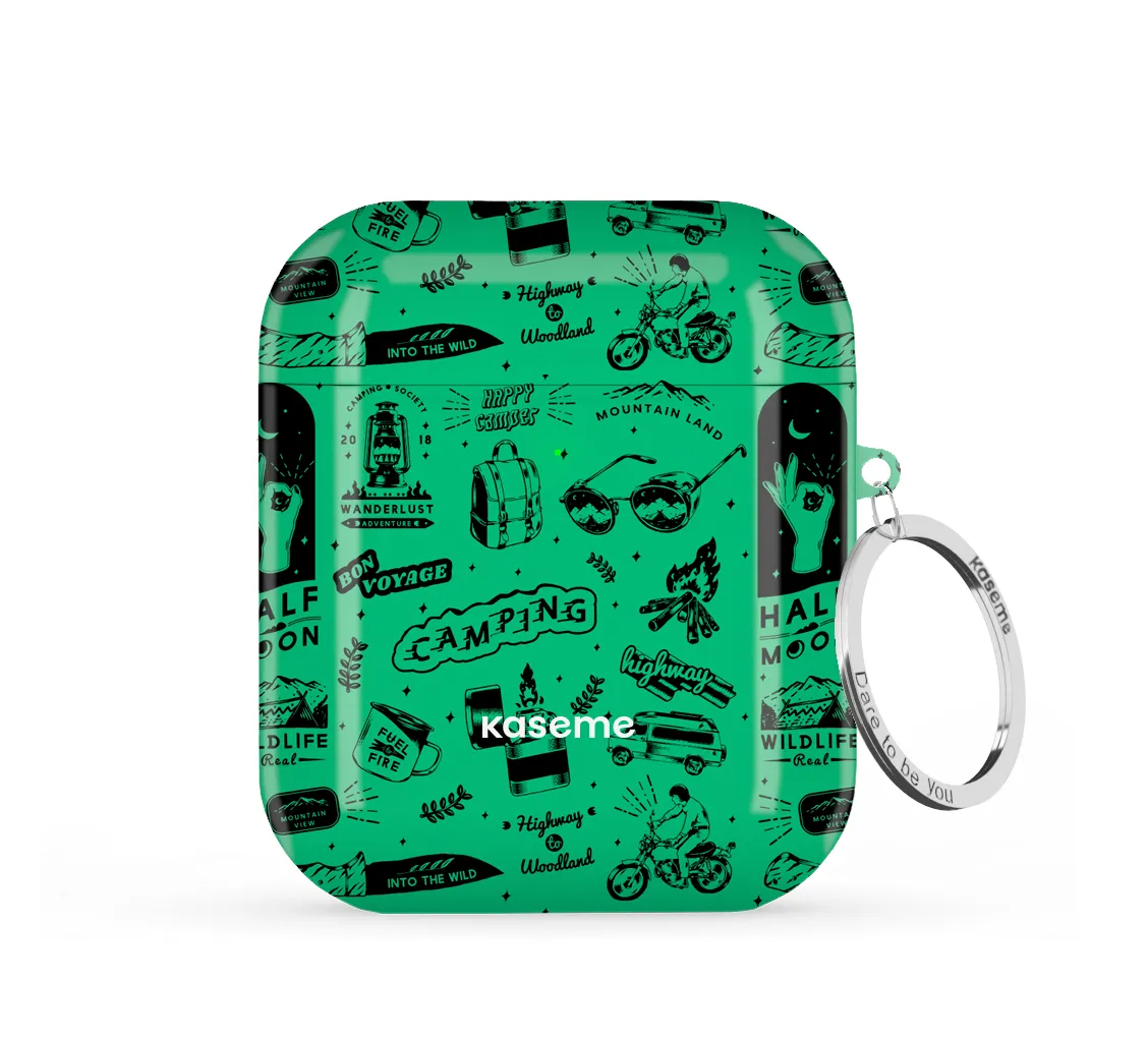 Escapade Green AirPods Case