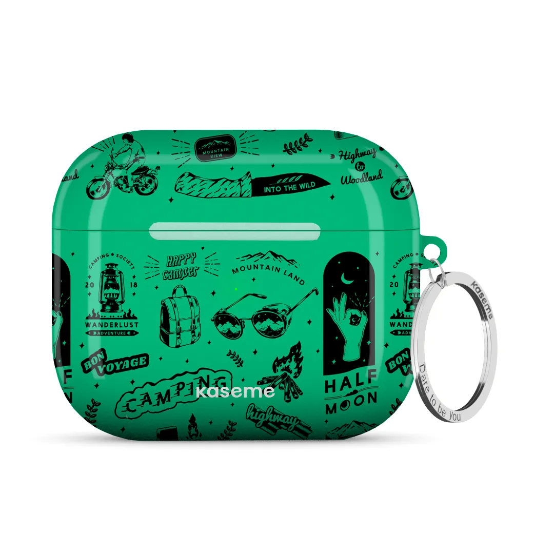 Escapade Green AirPods Case