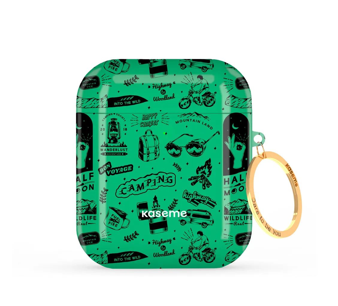 Escapade Green AirPods Case