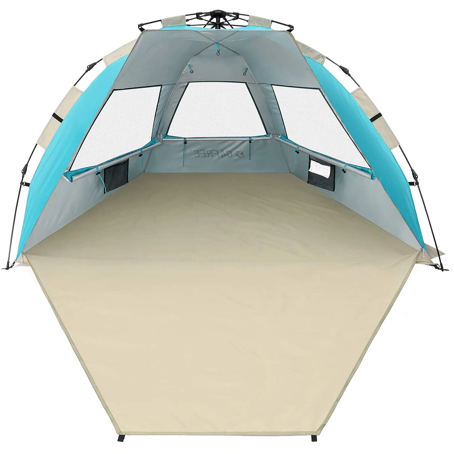 G4Free 3-4 Person Beach Tent Pop Up Shade