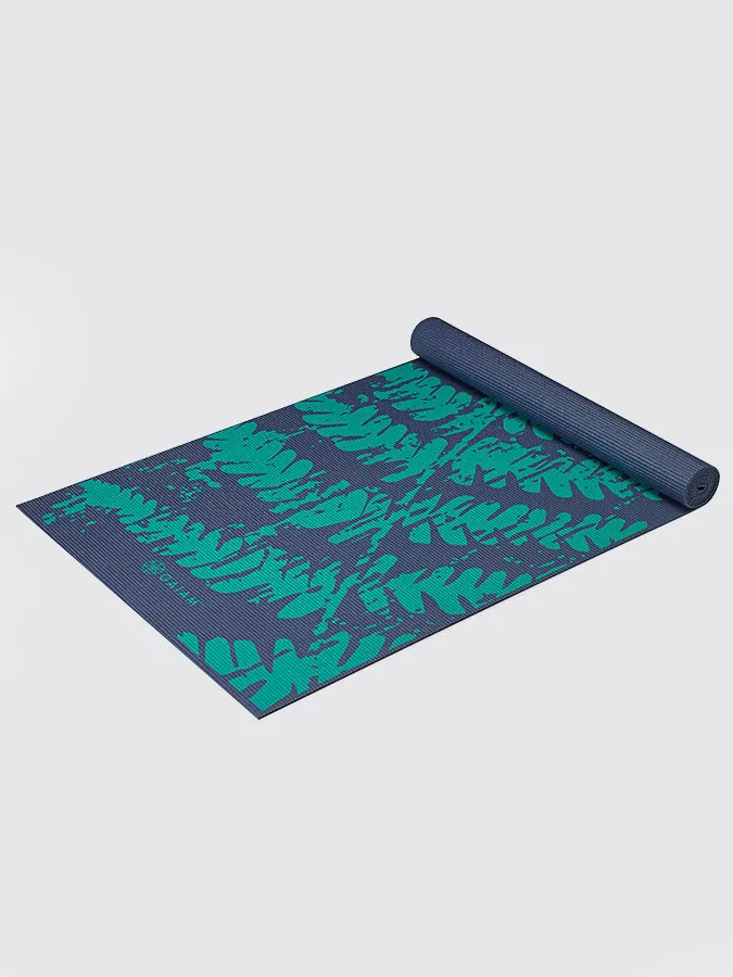 Gaiam Midnight Fern Yoga Mat 4mm