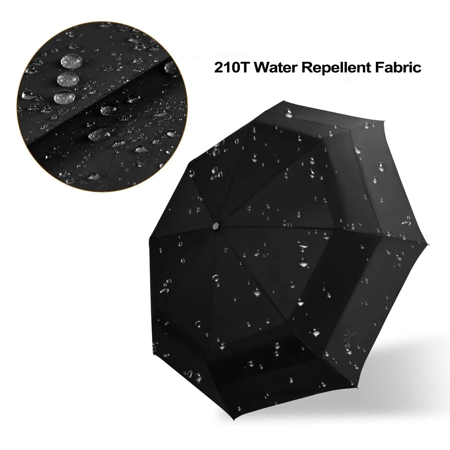 Genuine Large Automatic Windproof Double Layer Golf Umbrella