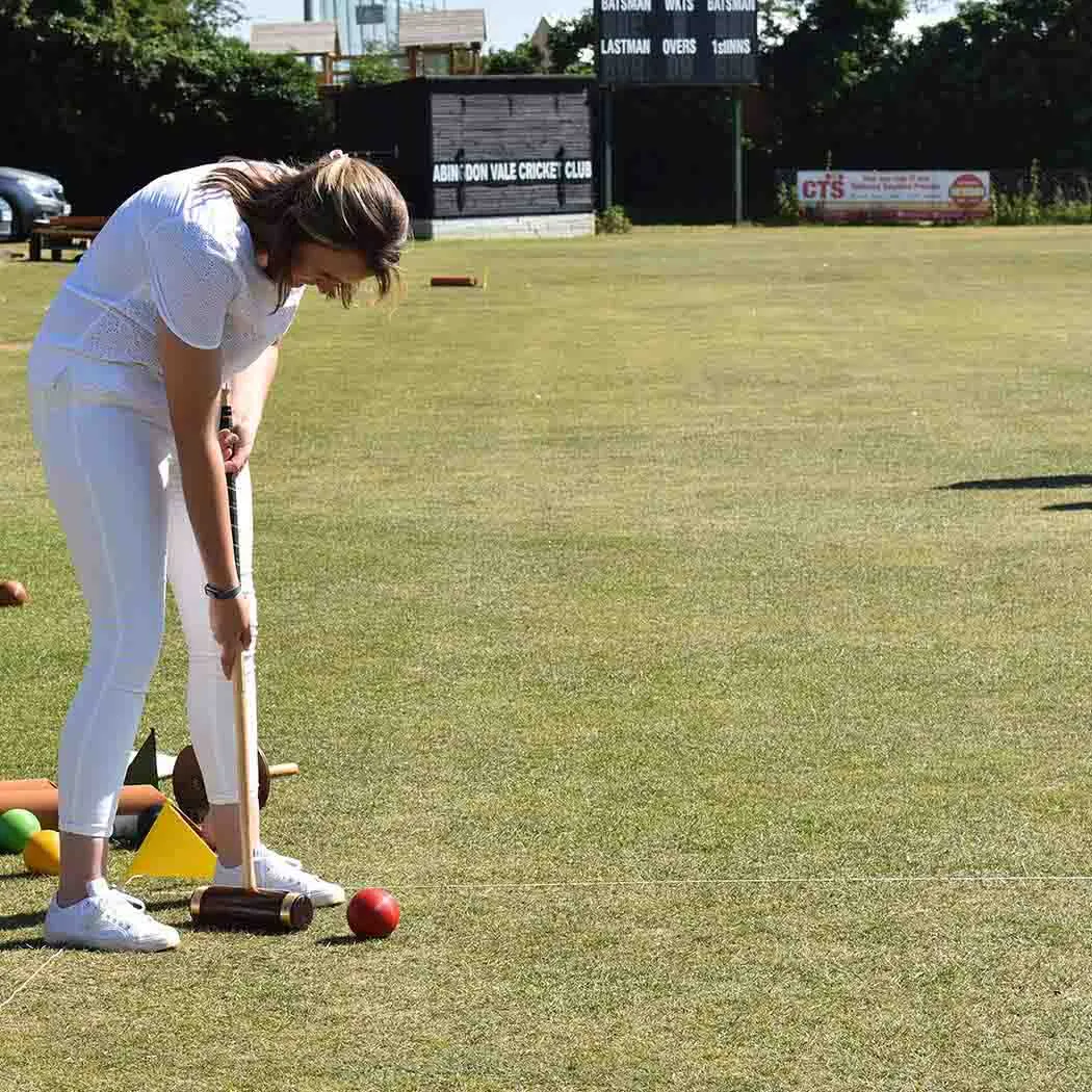 Hurlingham Croquet Set - All Levels - Superior Grip & Comfort