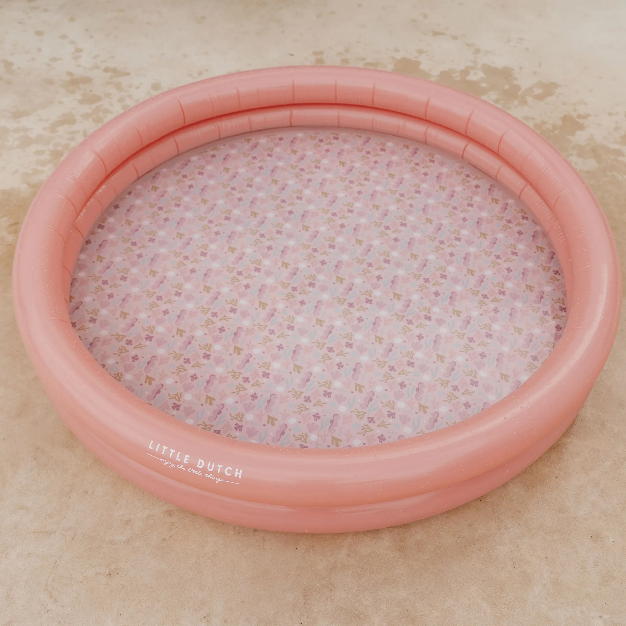 Little Dutch Paddling Pool 150cm - Ocean Dreams Pink