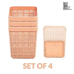 Mini Multipurpose Storage Basket (Set of 4)