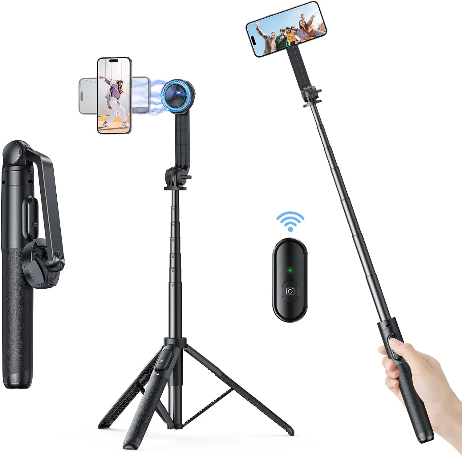 Omoton Phone Tripod Compatible with MagSafe VM03