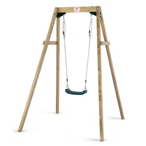 Plum Wooden Single Swing