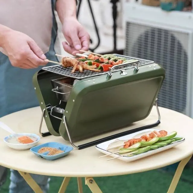 Portable Folding Barbecue Grill