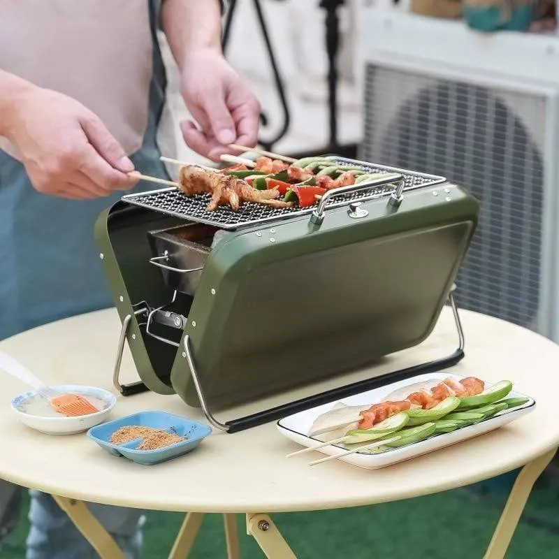 Portable Folding Barbecue Grill