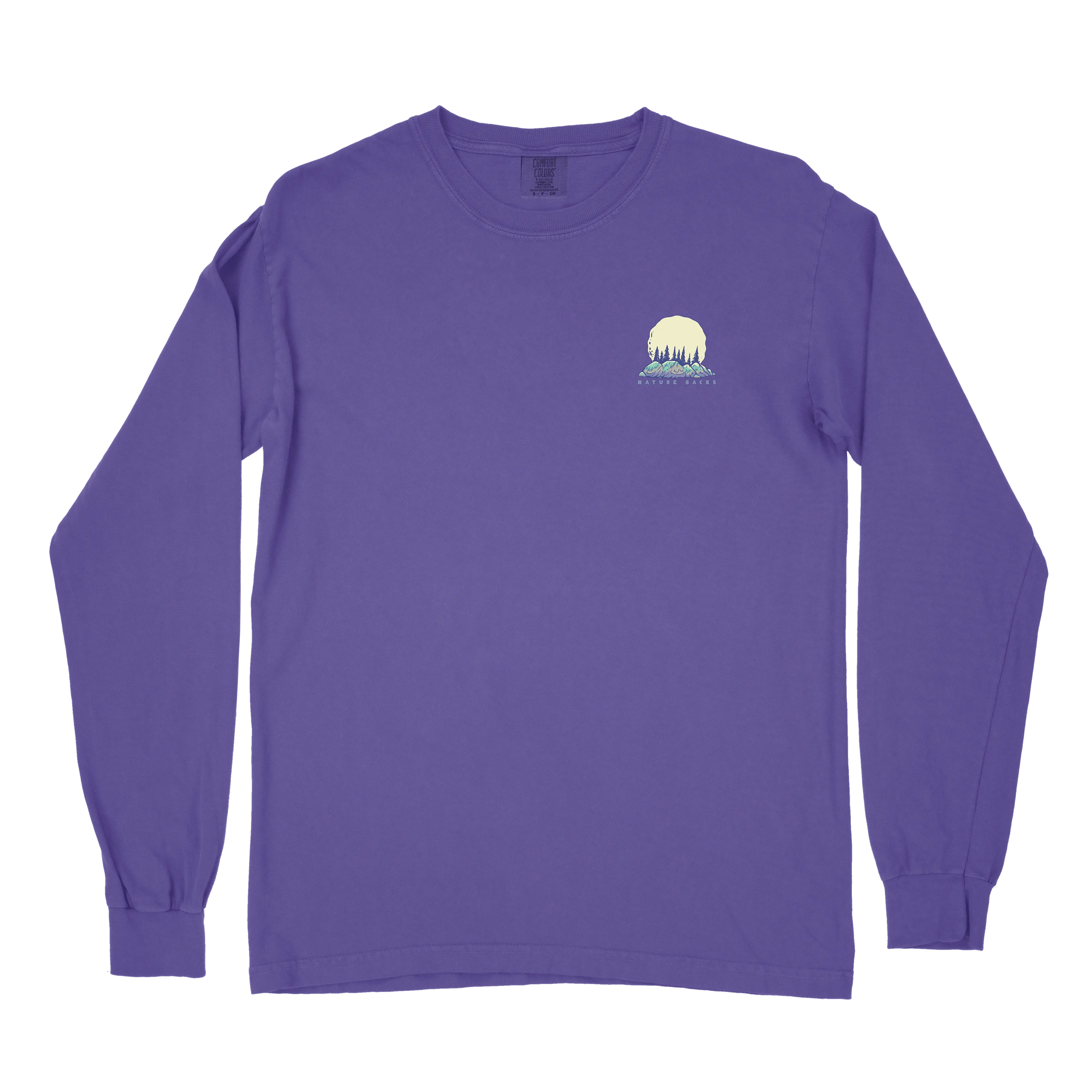 Sleeping Giant Long Sleeve (Lavender)