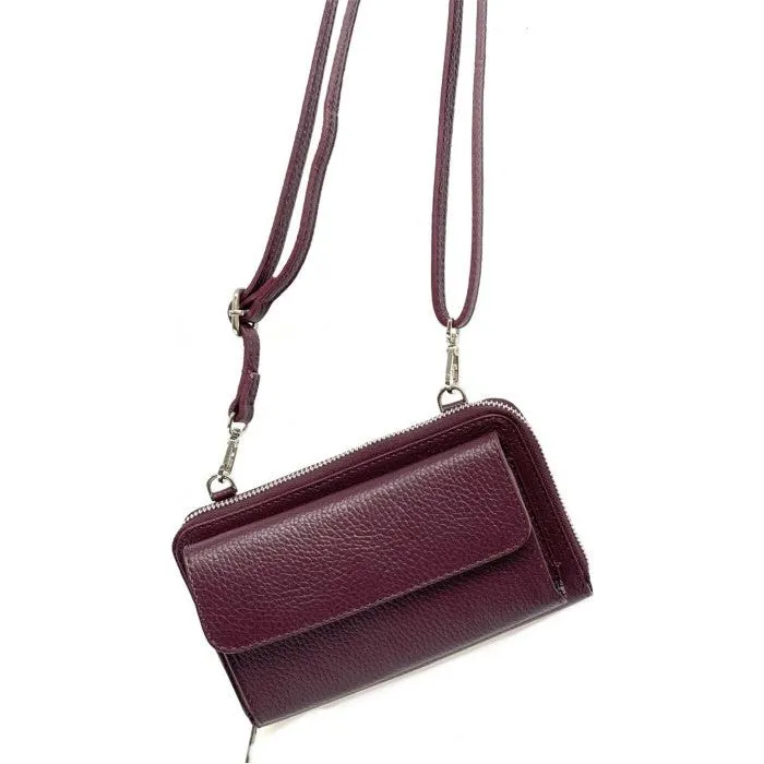 Sole Terra Handbags Ava Leather Phone Holder