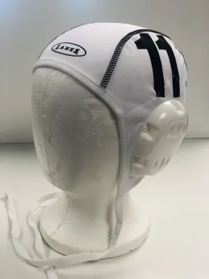 WATER POLO CAPS (SET 15) LAZER - BLACK/WHITE