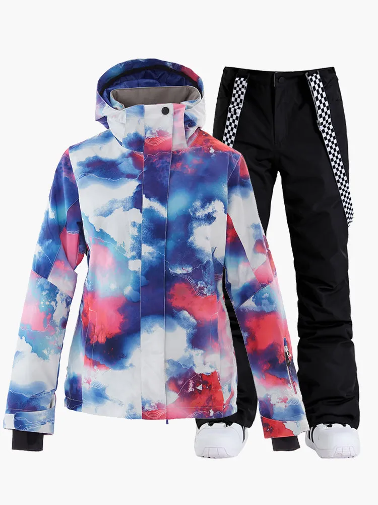 Women's Everbright Colorful Snowboard Suits