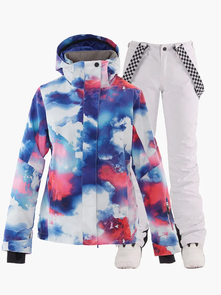 Women's Everbright Colorful Snowboard Suits