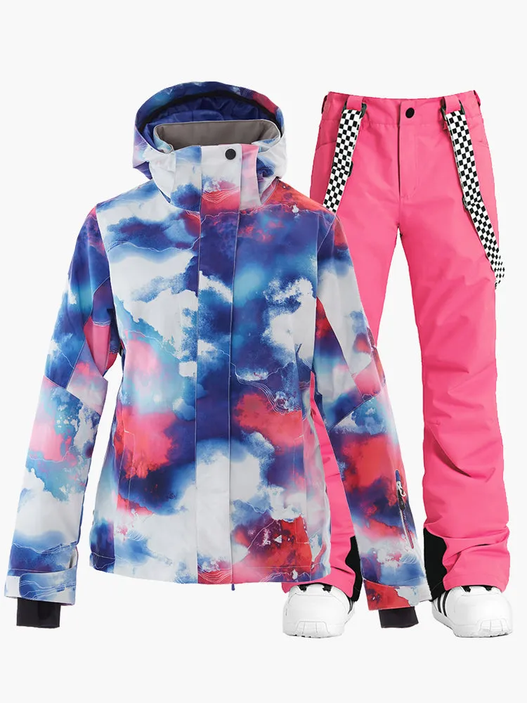 Women's Everbright Colorful Snowboard Suits