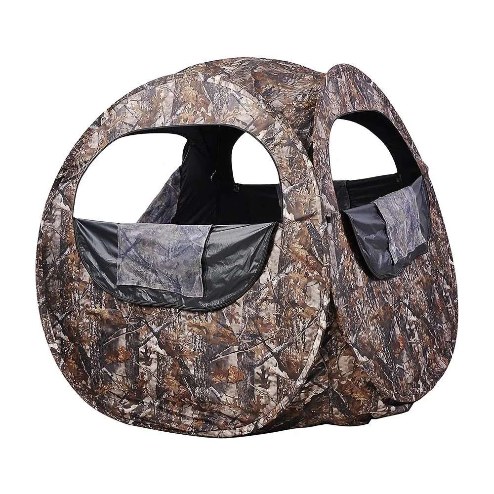 Yescom Durable Steel Frame Outdoor Pop Up Blind Camouflage